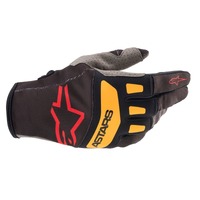 Alpinestars Techstar Gloves - Black/Red/Orange