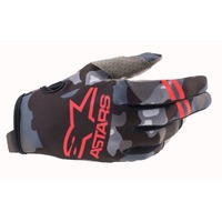 Alpinestars Radar Camo Red Gloves