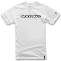 Alpinestars Wordmark Tee - White/Black