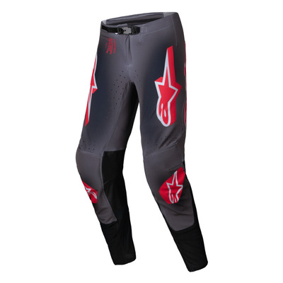 Alpinestars 2025 Supertech Lipan Pants  - Smoke/Bright Red