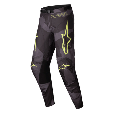 Alpinestars 2025 Racer Hollow Pants  - Dark Camo/Fluro Yellow