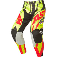 Alpinestars Techstar Pants - Yellow/Fluro Red/Black