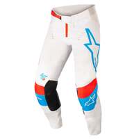 Alpinestars Techstar Quadro Pants - White/Blue/Red