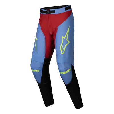 Alpinestars 2025 Racer Ocuri Pants - Blue/Black/Fluro Yellow