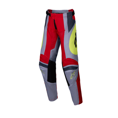 Alpinestars 2025 Youth Racer Melt Pants  - Bright Red/Grey