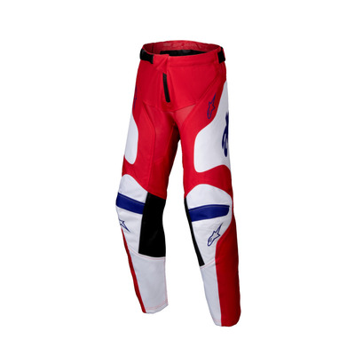Alpinestars 2025 Youth Racer Veil Pants  - Bright Red/White