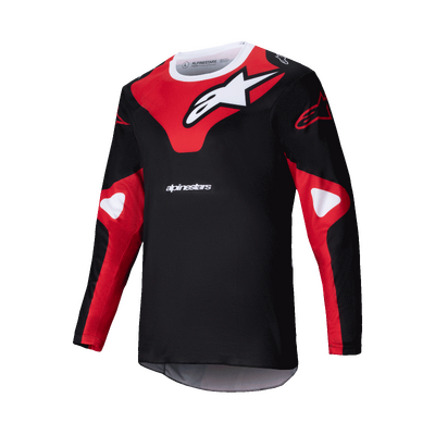 Alpinestars 2025 Racer Veil Jersey  - Black/Bright Red