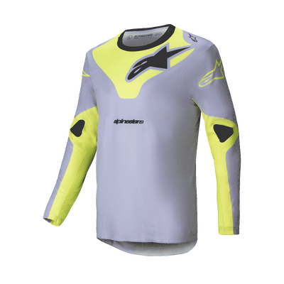 Alpinestars 2025 Racer Veil Jersey  - Grey/Fluro Yellow