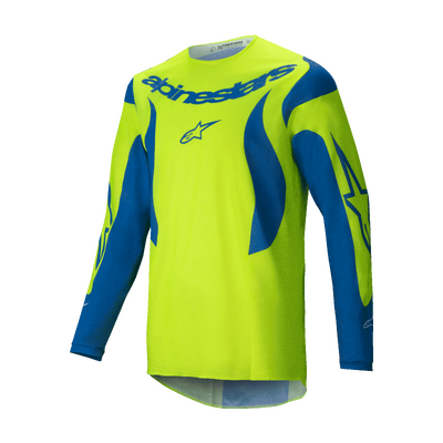 Alpinestars 2025 Fluid Haul Jersey  - Fluro Yellow/Blue