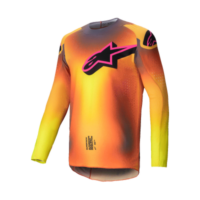 Alpinestars 2025 Supertech Lipan Jersey  - Yellow/Pink