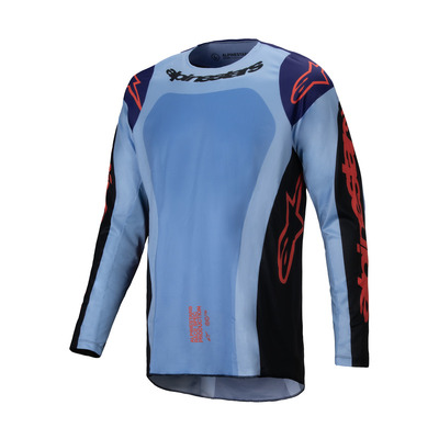 Alpinestars 2025 Racer Ocuri Jersey - Blue/Black/Fluro Orange