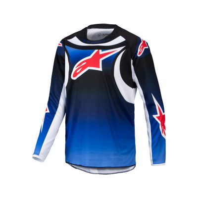 Alpinestars 2025 Youth Racer Wurx Jersey - Blue/Black