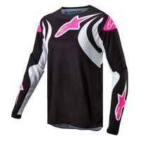 Alpinestars 2024 Stella Fluid Jersey - Black/White