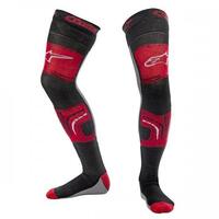 Alpinestars Knee Brace Socks - Red/Black/Grey