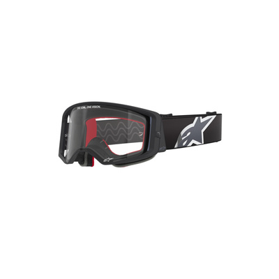 Alpinestars Supertech Corp Goggle - Clear Lens - Black/Grey - OS