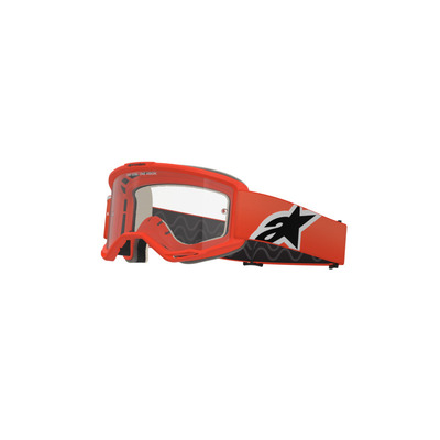 Alpinestars Vision 5 Corp Goggle - Orange/Clear Lens