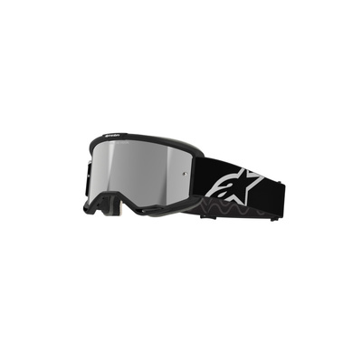 Alpinestars Vision 5 Corp Goggle - Mirror Silver Lens - Black - OS