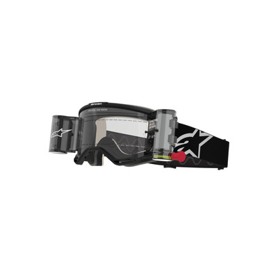 Alpinestars Vision 5 Corp Goggle - Black/Clear Roll Off Lens