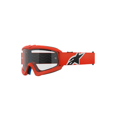 Alpinestars Vision Youth Corp Goggle - Clear Lens - Orange - OS