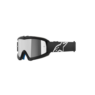 Alpinestars Vision Youth Corp Goggle - Mirror Silver Lens - Black - OS