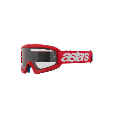 Alpinestars Vision Youth Blaze Goggle - Clear Lens - Red - OS