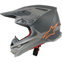 Alpinestars SM-10 Meta Helmet - Black/Grey/Orange