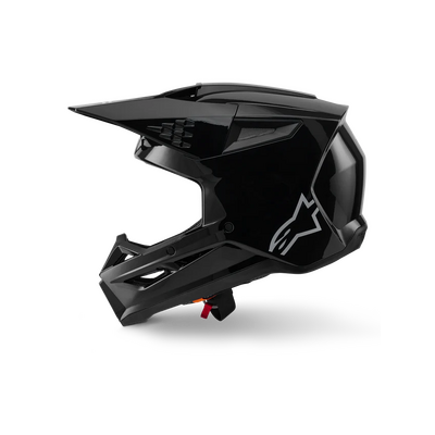 Alpinestars SM3 Solid Helmet - ECE 22.06 - Glossy Black