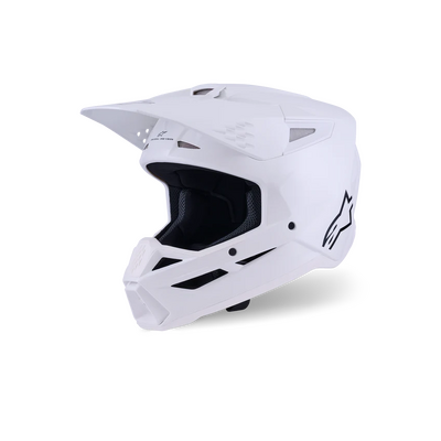 Alpinestars SM3 Solid Helmet - ECE 22.06 - Glossy White