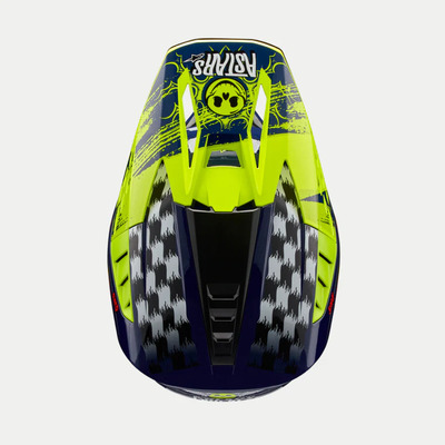 Alpinestars Sm-5 22.06 Rash Visor - Night Navy/Fluro Yellow - OS