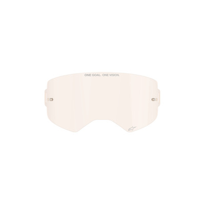 Alpinestars Supertech Clear Lens - Light Afterburn