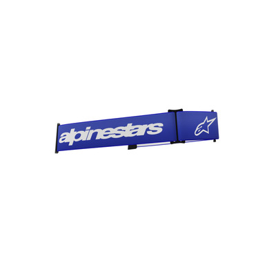 Alpinestars Supertech / Vision 8 Goggle Strap - Blue White