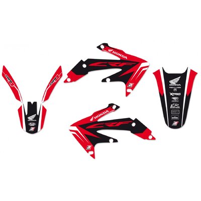 BLACKBIRD GRAPHICS KIT DREAM 4 HONDA CRF 450X 04-16