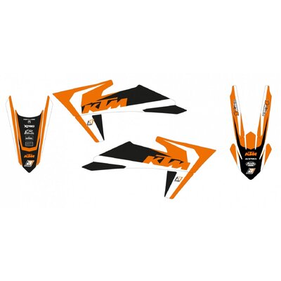 BLACKBIRD GRAPHICS KIT DREAM 4 KTM SX SXF 23-24 EXC EXCF 24-25