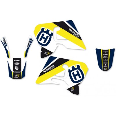 BLACKBIRD GRAPHICS KIT DREAM 4 HUSQVARNA TE TC 99-00