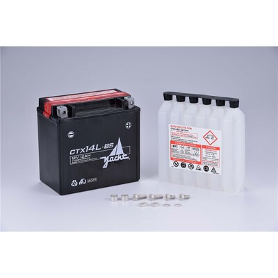 Yacht Ctx14L-BS 12V Maintenance Free Battery - Inc Acid - Un2796/Class 8 - II