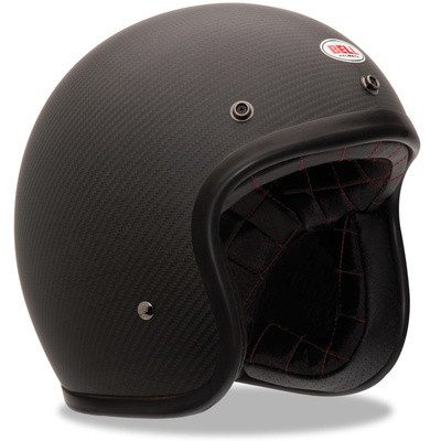 Bell Custom 500 Carbon Solid Helmet - Matte Black - XS