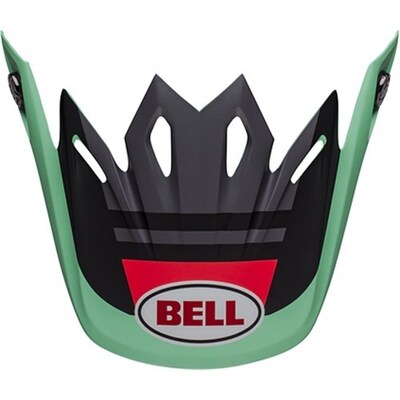 Bell Moto-9 MIPS Prophecy Replacement Peak - Green/Infrared