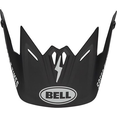 Bell Moto-9 MIPS Fasthouse Replacement Youth Matte Peak - Black/White