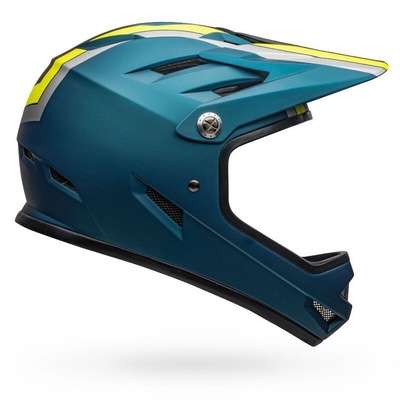 Bell Sanction Helmet - Matte Blue/Hi-Vis