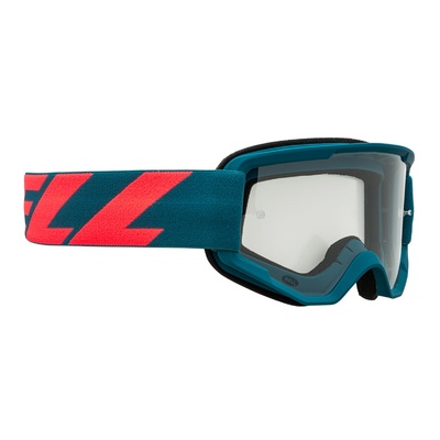 Bell Descender Outbreak Goggles - Clear Lens - Matte Blue/Infrared