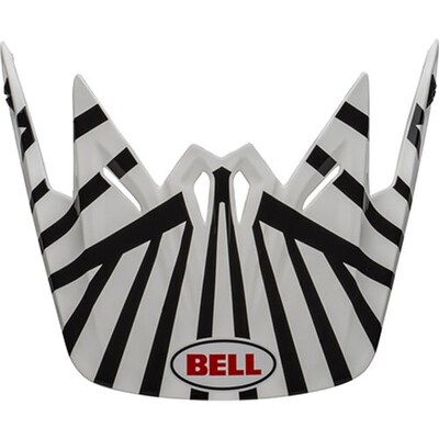 Bell Moto-9 Youth MIPS Tagger Replacement Youth Peak - White/Black