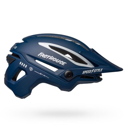 Bell Sixer MIPS Fasthouse Helmet - Matte/Gloss Blue/White