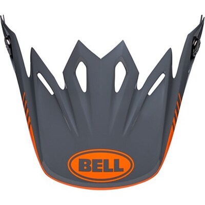 Bell Moto-9 MIPS Louver Replacement Peak - Black/Orange