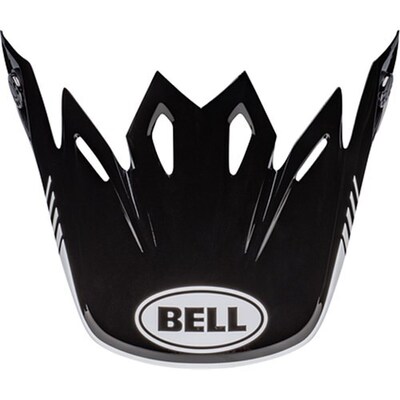 Bell Moto-9 MIPS Louver Replacement Peak - Black/White