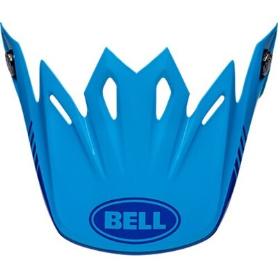 Bell Moto-9 MIPS Louver Replacement Peak - Grey/Blue