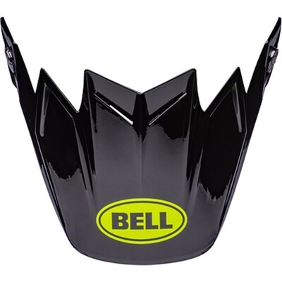 Bell Moto-9S Flex Claw Replacement Peak - Black/Green