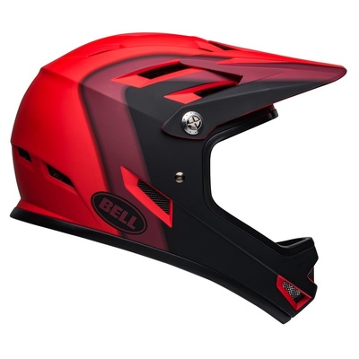 Bell Sanction Presences Helmet - Matte Red/Black