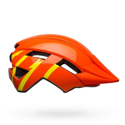 Bell Sidetrack II Strike Helmet - Gloss Orange/Yellow