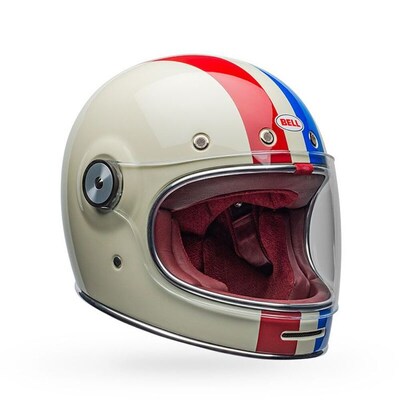 Bell Bullitt Command Helmet - White/Red/Blue