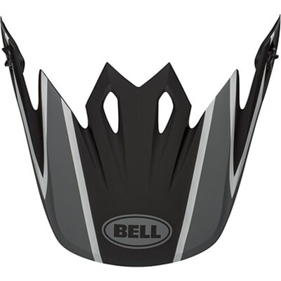 Bell Moto-9 Youth MIPS Twitch Replacement Peak - Black/Grey